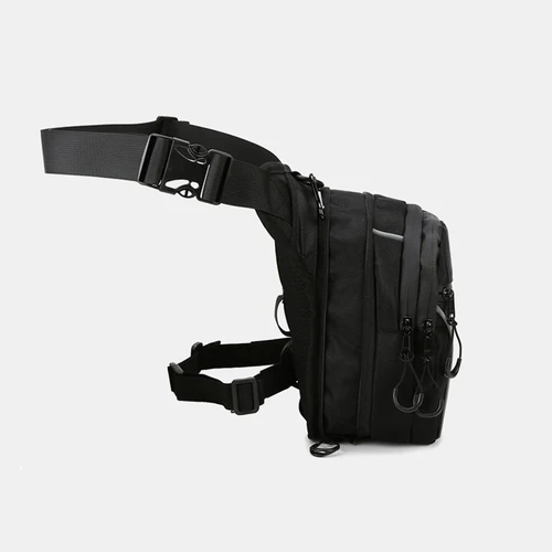 Imagen 2 del producto Nuevo bolso multifunción para pierna para motocicleta, bolso para motocicleta, riñonera para exteriores, bolso de pecho para montar en motocicleta