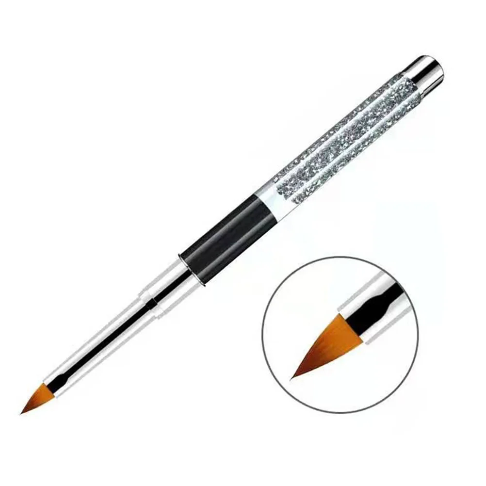 7 قطعة مقبض الحفر مسمار الفن مجموعة فرشاة قلم مادة متينة وظائف مختلفة غرامة مسمار الفن العمل المهنية المنزل استخدام هدية