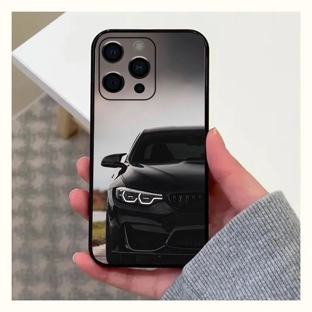 Blue Red Car COOL B-Bmwes Phone Case For Apple iPhone 15,14,13,12,11,Pro,X,XS,Max,XR,Plus,Mini Soft Black Cover