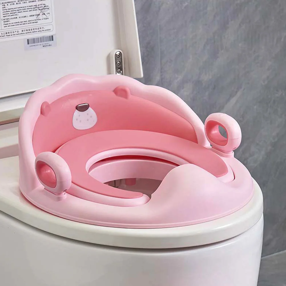 مقعد نونية للأطفال بتصميم زهر الكرز مبطن من مادة Tpe، سلم قابل للفصل، قاعدة غير قابلة للانزلاق، سهلة التنظيف للأطفال الصغار #2