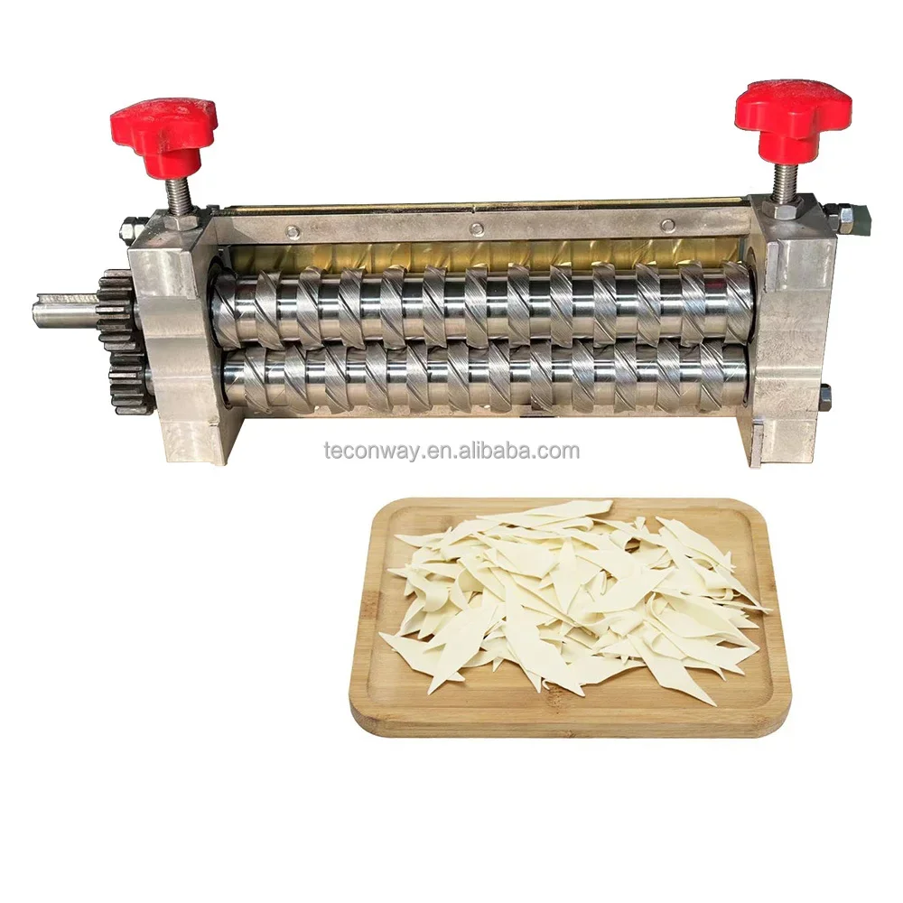 

Factory Food Grade Sha rp Chow Mein Noodle Cutter ramen slitter for double knives noodle cutting machine