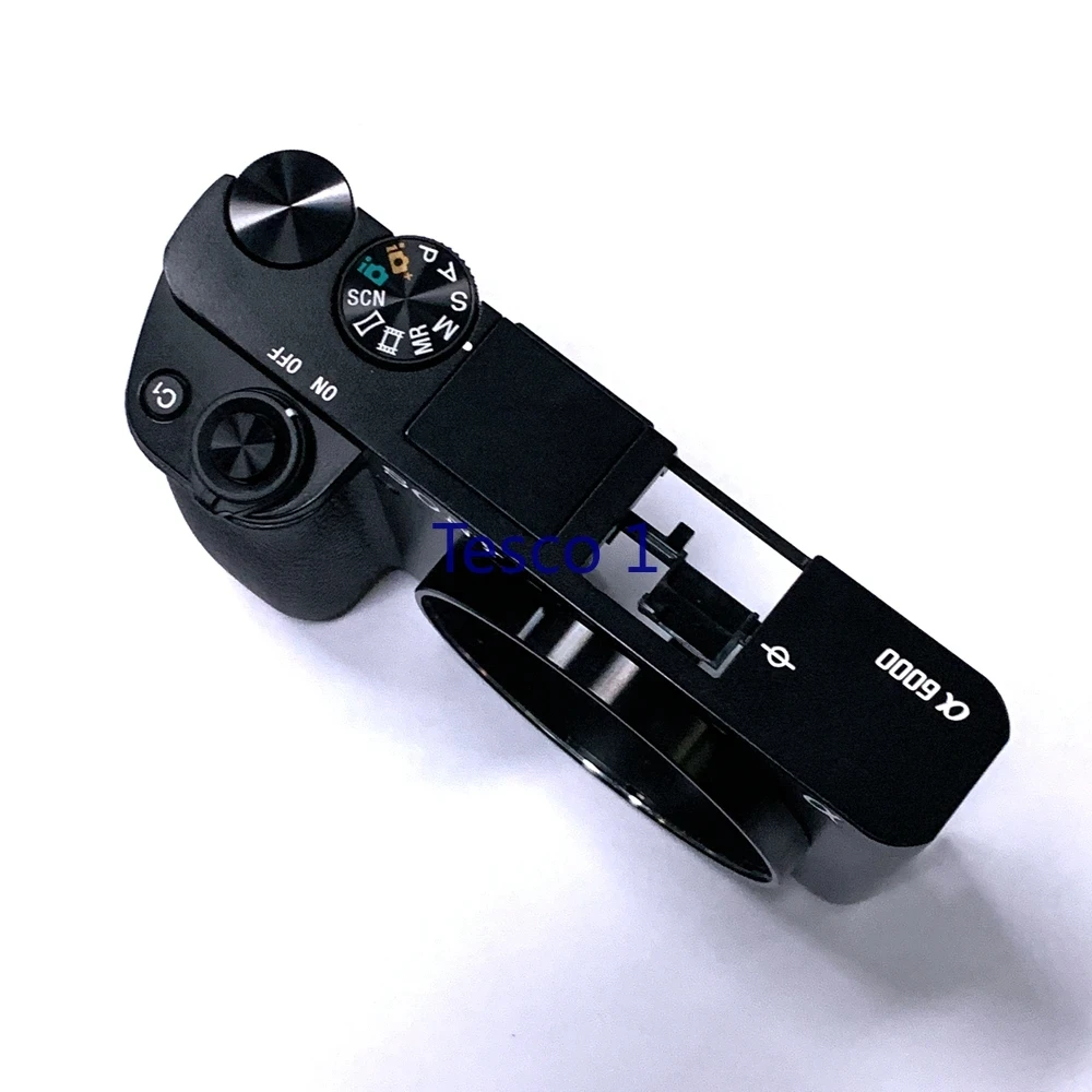 Original Camera Parts For Sony ILCE-6000 A6000 Front Door Cove Shell Case with Top Cover Dial Button Repair Part