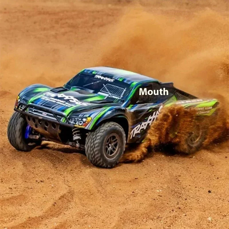 TRAXXAS 1/10 four-wheel drive Slash remote control electric brushless off-road vehicle BL2S short card RTR 68154-4