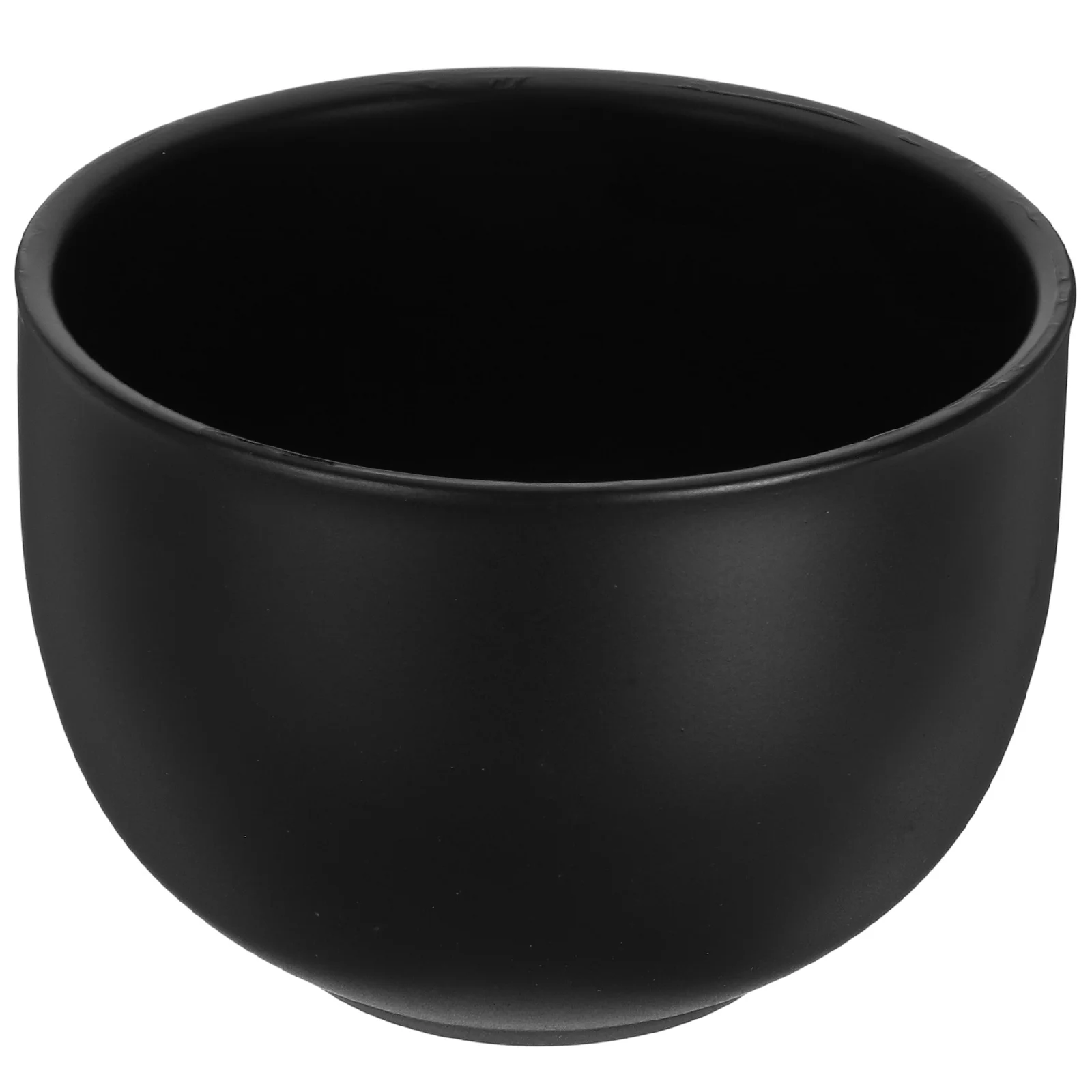 Small Shaving Bowl for Men Natural Metal Material Anti-Slip Deep Shaving Lather Bowl Multi-Use Shave Container Home Hotel Barber