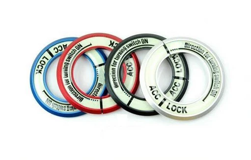 

Аксессуары для автомобилей кольцо зажигания светящееся украшение кольцо для ключей для Honda City Greiz Vezel XRV