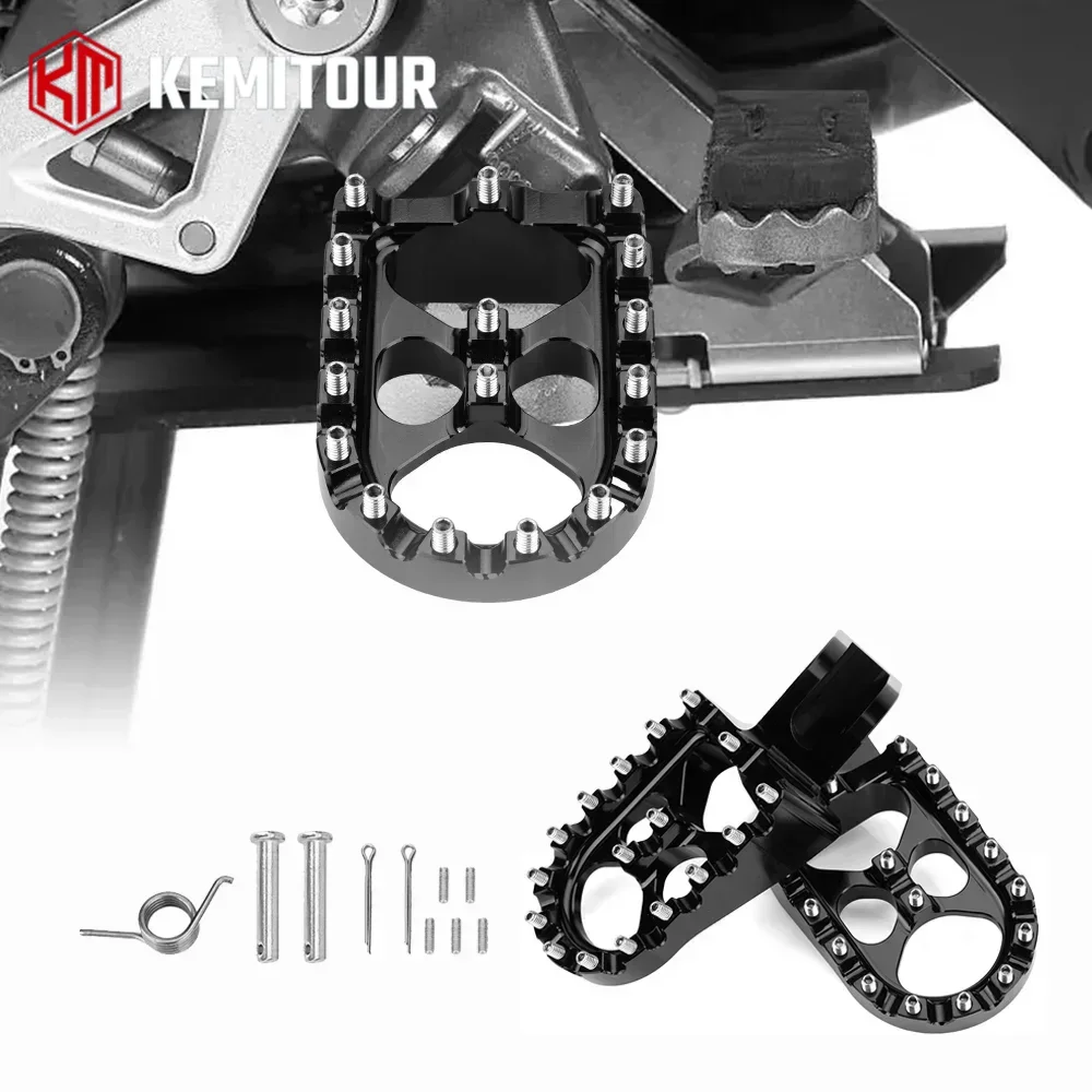 

For BMW Highway Foot Pegs R1200GS LC ADV F750GS F850GS Billet Footpegs R 1200 GS Adventure Travel Pedals Motorcycle Accessories