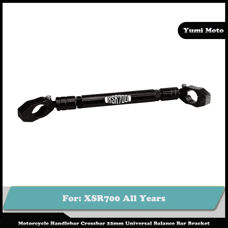 

Motorcycle Handlebar Crossbar 22mm Universal Balance Bar Bracket Motorcycle Accessories For YAMAHA XSR700 All Years