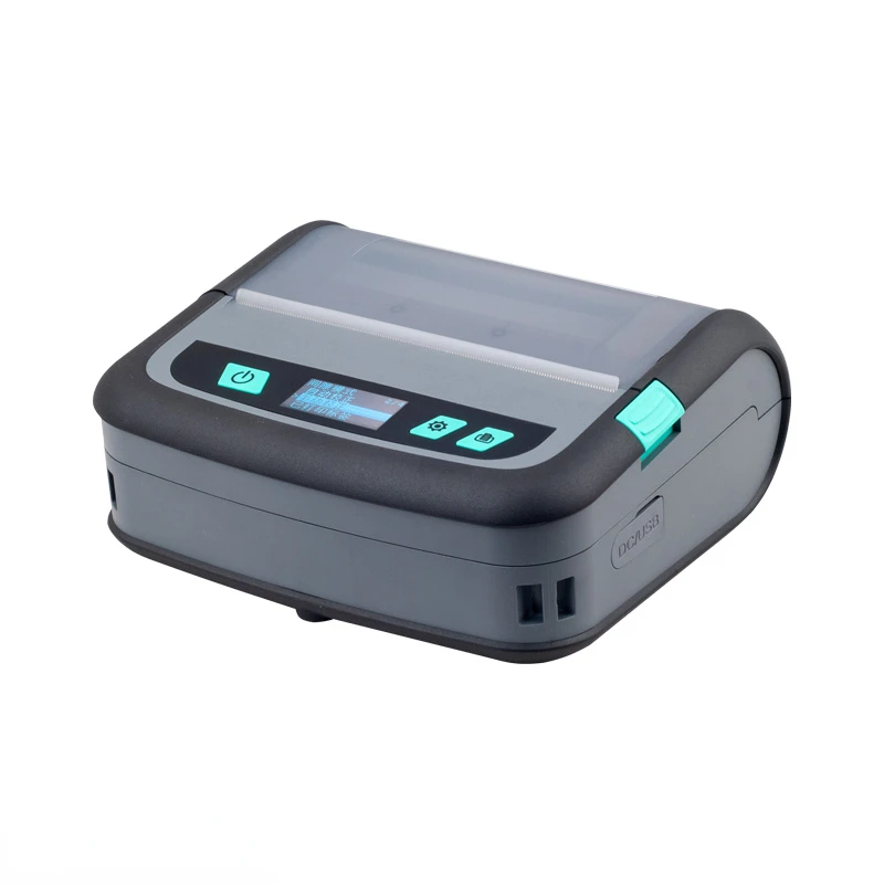 4 inch Industrial Grade Mini Portable Thermal Barcode Sticker Label Printer Machine with LCD Screen