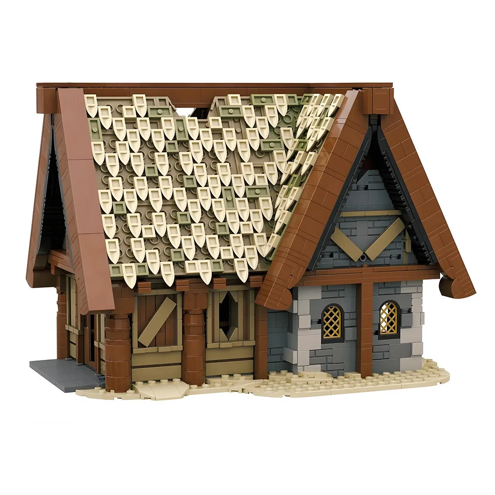 

MOC Skyrim Whiterun Breezehome House Building Blocks Model Skyrim Whiterun Breezehome House Bricks Assembly Toys Kids DIY Gifts