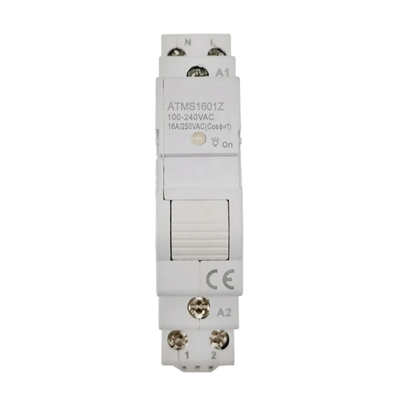 1 PCS Tuya Smart Life Zigbee Circuit Breaker Din Rail 1P Single Pole Dry Contact Timer White