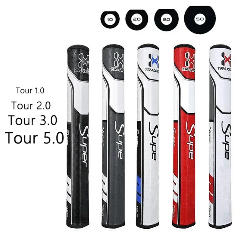 5pcs/lot PU Golf Grip Tour 2.0/3.0/5.0 Putter Grip Non-slip Wear-resistant Golf Putter 5 Color To Choose 골프 그립