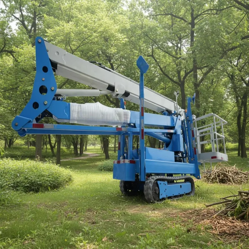 

YG Customized Tracked Spider Boom Lift Electric Telescopic Leg With Remote