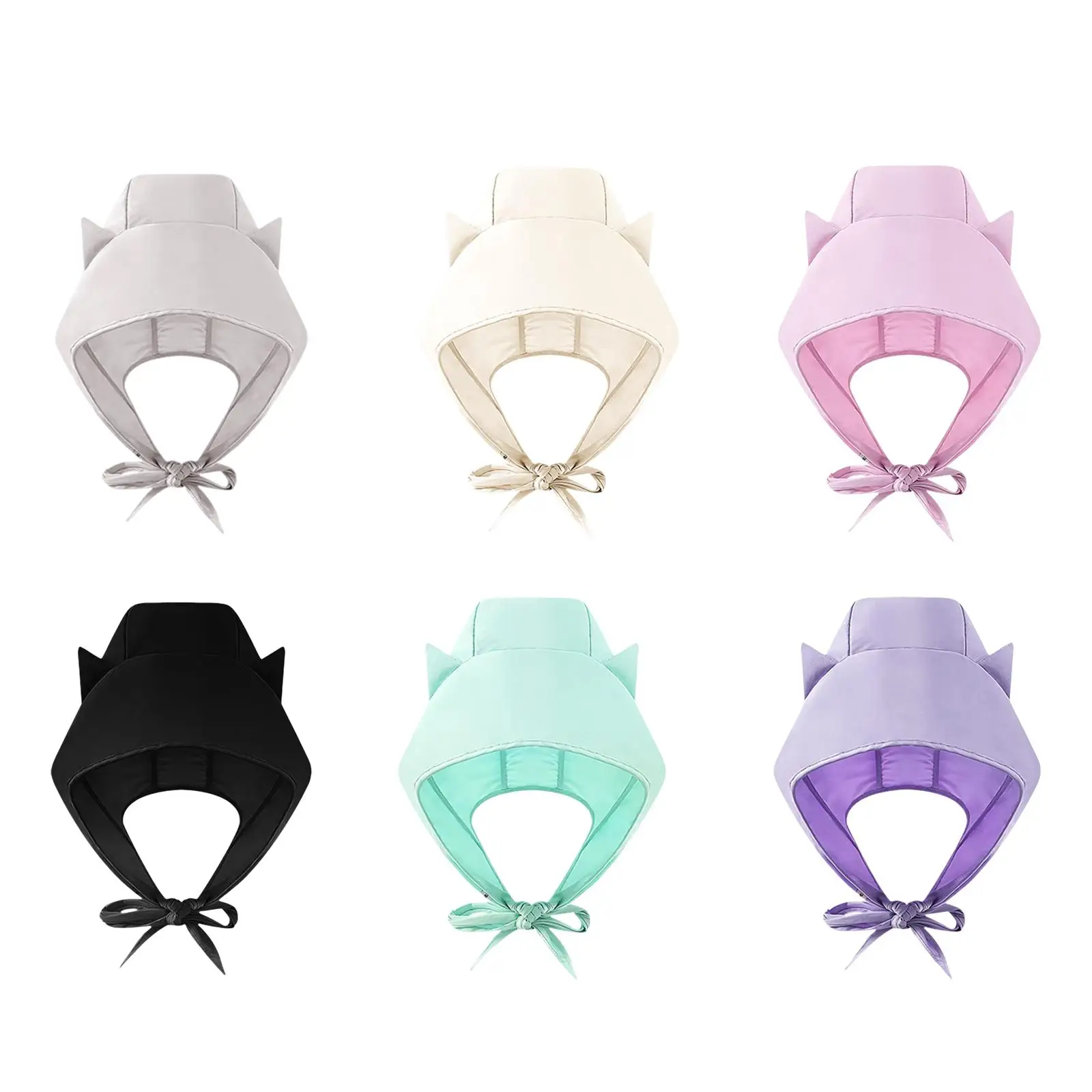 Women Sun Hat Foldable Casual Soft Cartoon Portable Wide Brim Breathable Bandana for Fishing Beach Camping Travel Summer