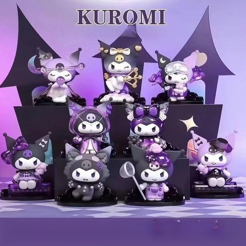 

Miniso Sanrio слепая коробка Kulomi Werewolf Killing Series Хэллоуин Модные игрушки и модные игрушки украшения Подарки