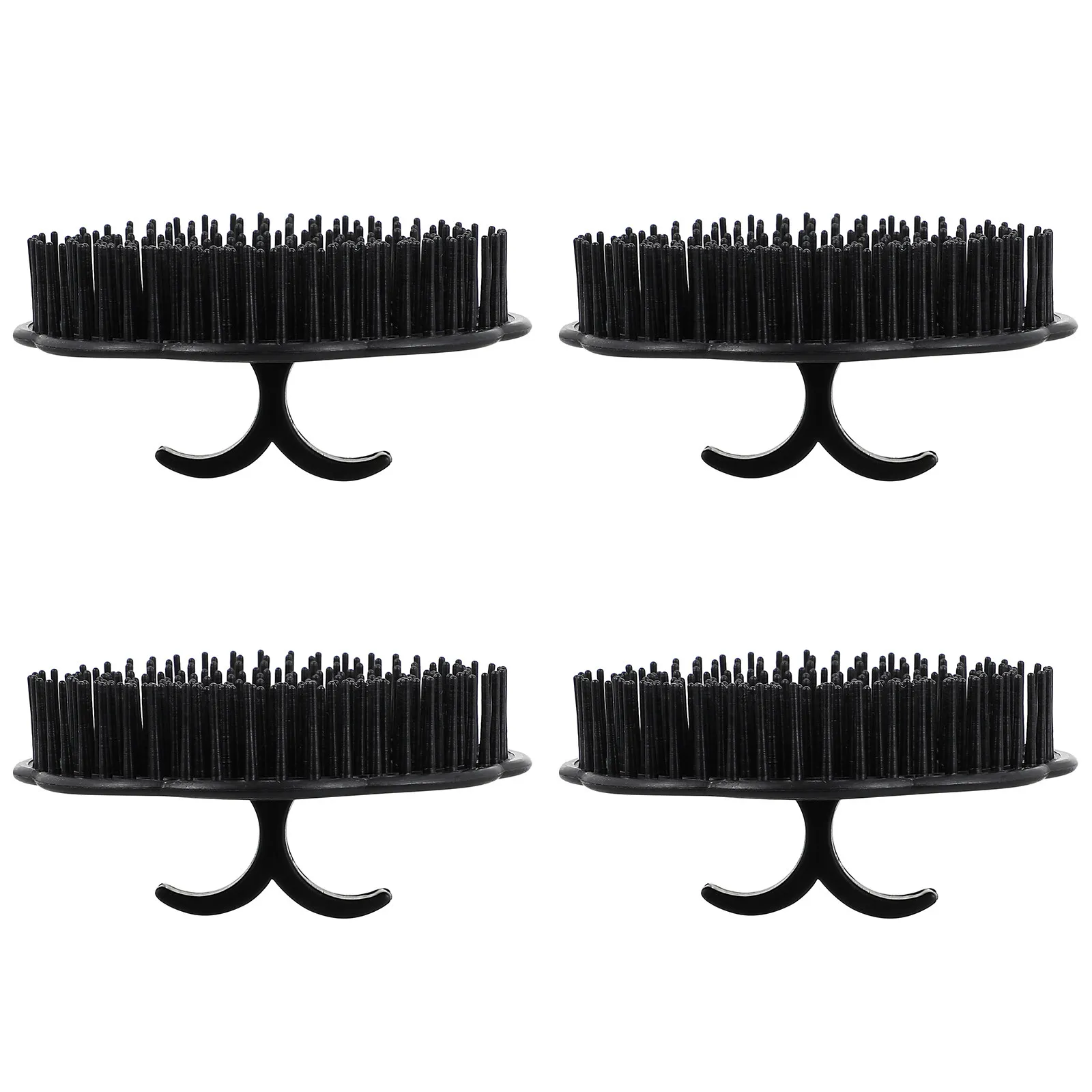 Premium Scalp Massager Brush Hair Shampoo Scrubber Tool Dandruff Removal Lightweight Durable Plastic Massage Comb Stress Relief