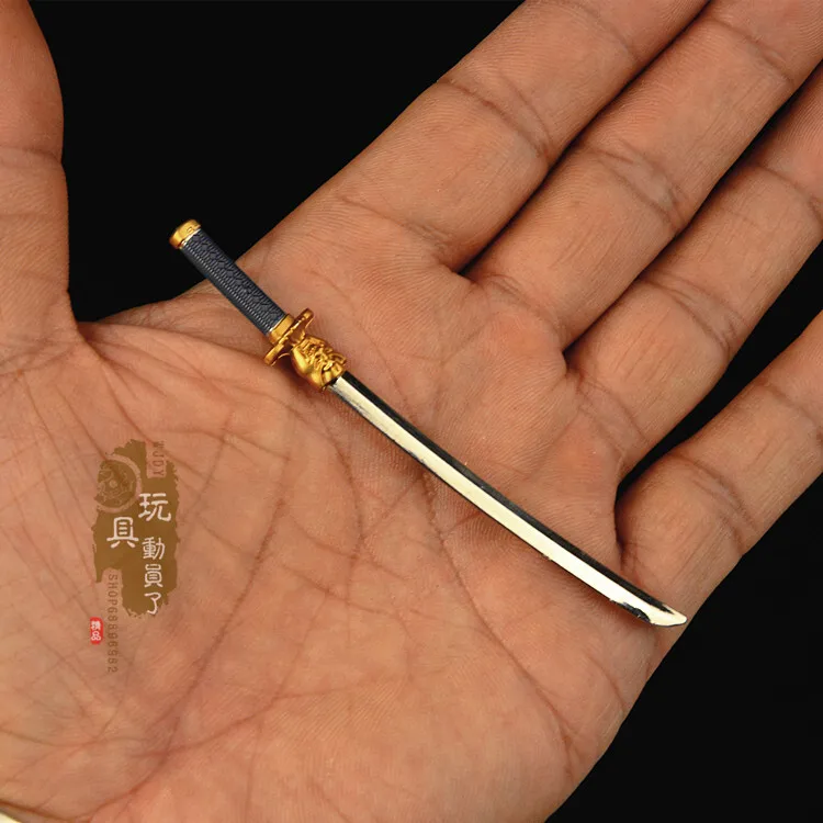 Modello Katana in metallo in scala 1/12 per figura da 6''