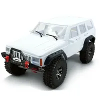 1:10 Hard Plastic Body Shell Kit 275mm Wheelbase JEEP Cherokee XJ Unpainted DIY for 1/10 RC Crawler Car RC4WD D90 D110 TF2 MST