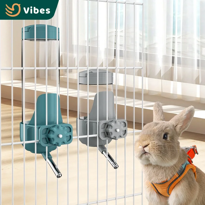 New Arrival Automatic Animal Rabbit Hutch Cage Water Feeder Trade Classic Water Bottle For Small Animal Rabbit