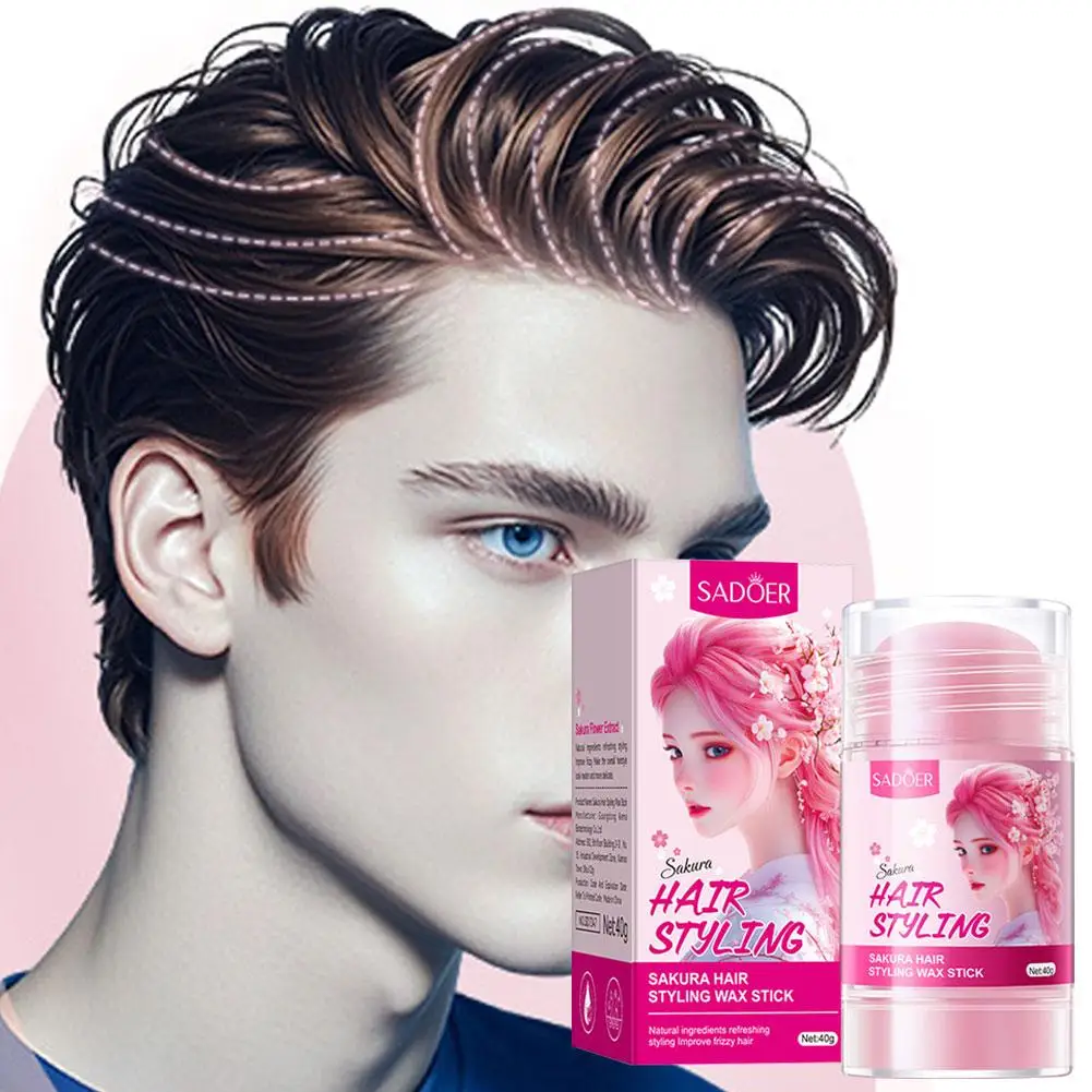 عصا شمع للشعر لتخفيف التجعد، تسريحة شعر ثابتة غير دهنية، عصا شمع لتصفيف شعرك مناسبة للحافة F K1A3 #6