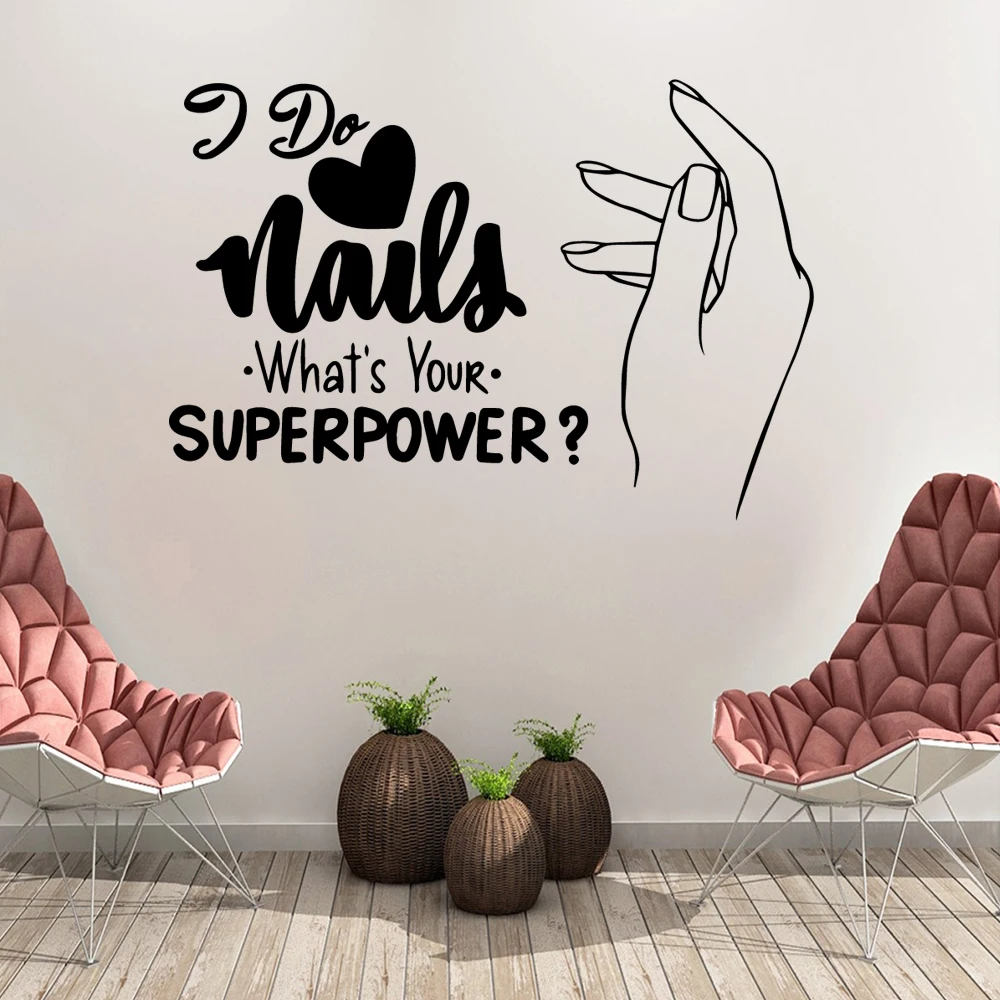 Hairdressing or salon Wall Art Decal Wall Stickers Pvc Material Decor Living Room Bedroom Removable Wall Decal Home Decor