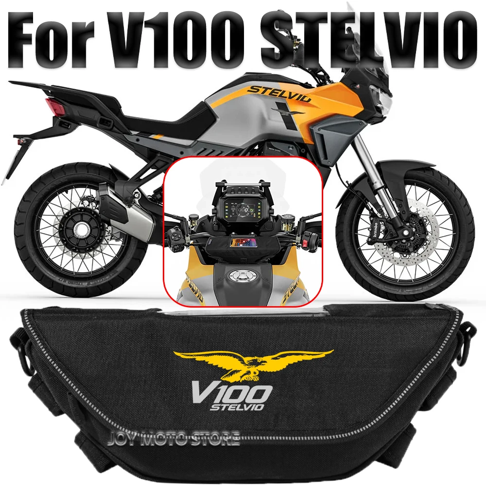 

For moto guzzi v100 stelvio Motorcycle accessories tools bag Waterproof And Dustproof Convenient travel handlebar bag