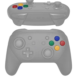 Pulsanti ABXY di riparazione colorati eXtremeRate per Controller Nintendo Switch Pro, chiavi ABXY di ricambio fai da te con strumenti