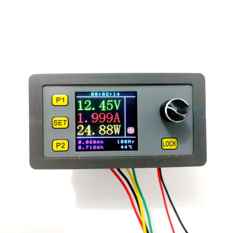 Módulo de carga eletrônica atual constante ajustável, Tela colorida, Multi-função, Power Aging Test, Suporta Modbus