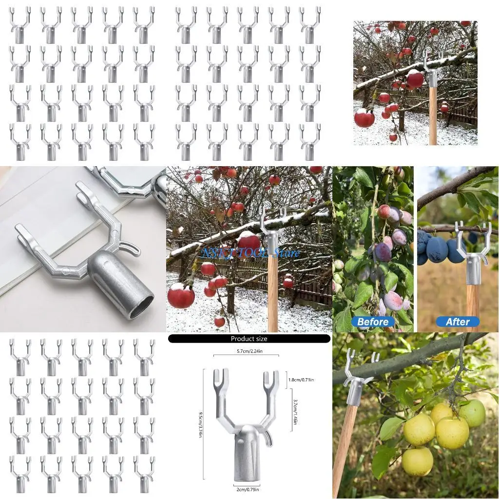 

L8RC сверхмощная Y-образная опора для растений 20 шт., устойчивый к атмосферным воздействиям цинковый сплав для толстой ветки