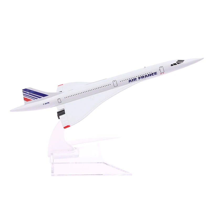 1:400 Concorde Alloy Airplane Model Diecast Aircraft Miniature Collection Home Display Decor
