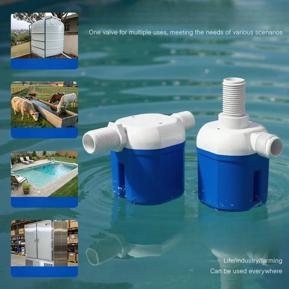 

Fully Automatic Water Level Control Float Valve 1/2" Auto Shut Off Automatic Water Stop Make-up Controller
