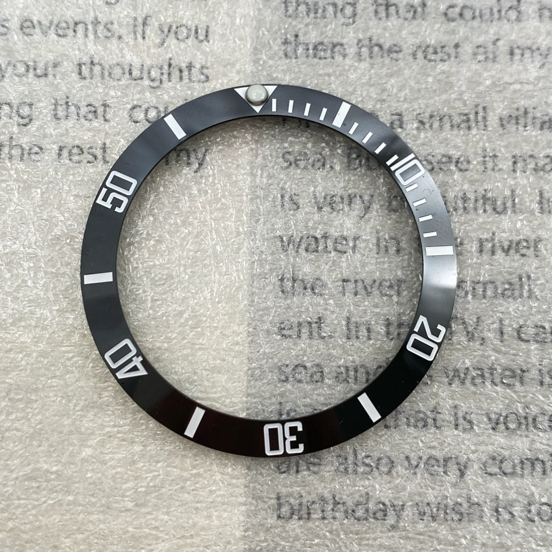 Watch Accessories 38mm High-quality Ceramic Ring SUB Ring Is Suitable for Water Ghost 40MM Series