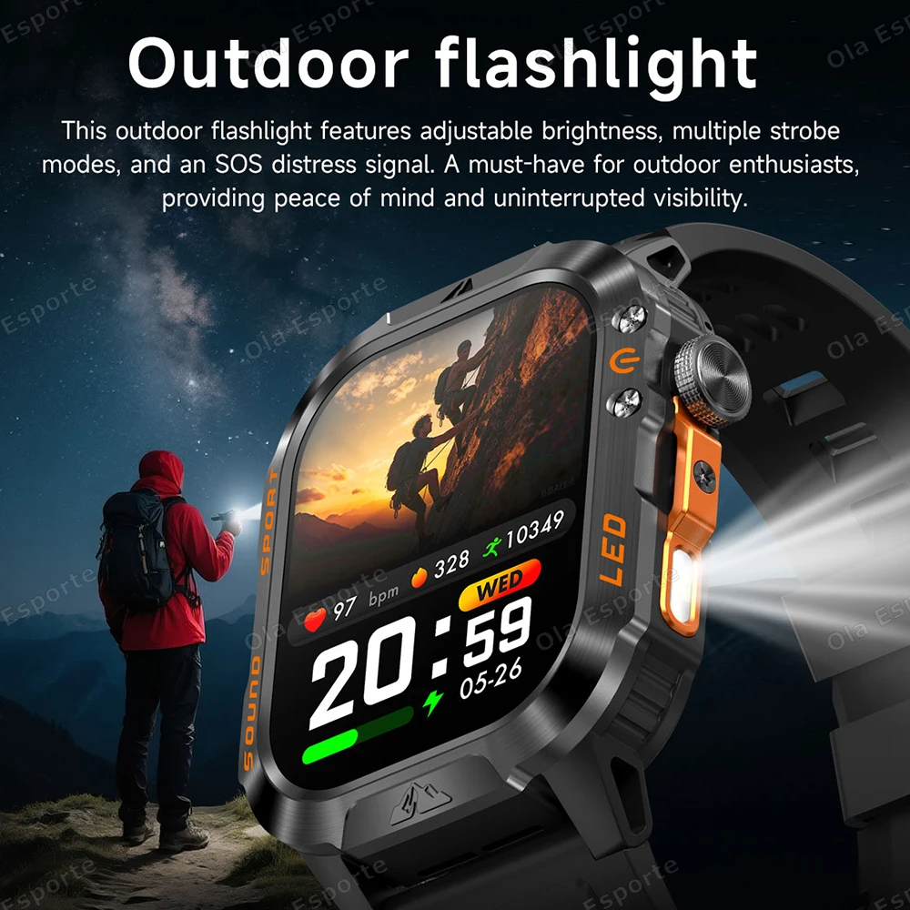 Новые военные смарт-часы 2026 – обзор и цена Outdoor Power Hours