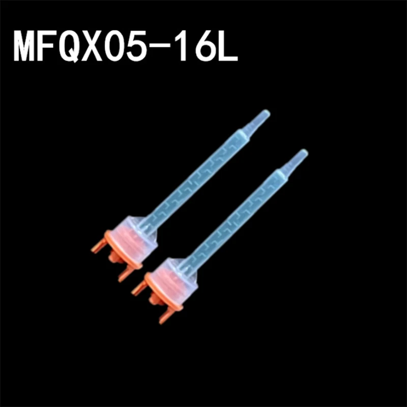 

MFQX05-16L 10:1 Plastic Static Mixer Mixing Nozzle Plastic Adhesive Glue Blender Static Mixer for Powder Application