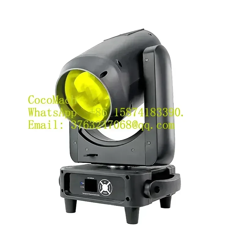 New Model 380W 20R Moving Beam Stage Light with Domestic Lamp Optional Black White Flight Case for DJ Event Performance Wedding