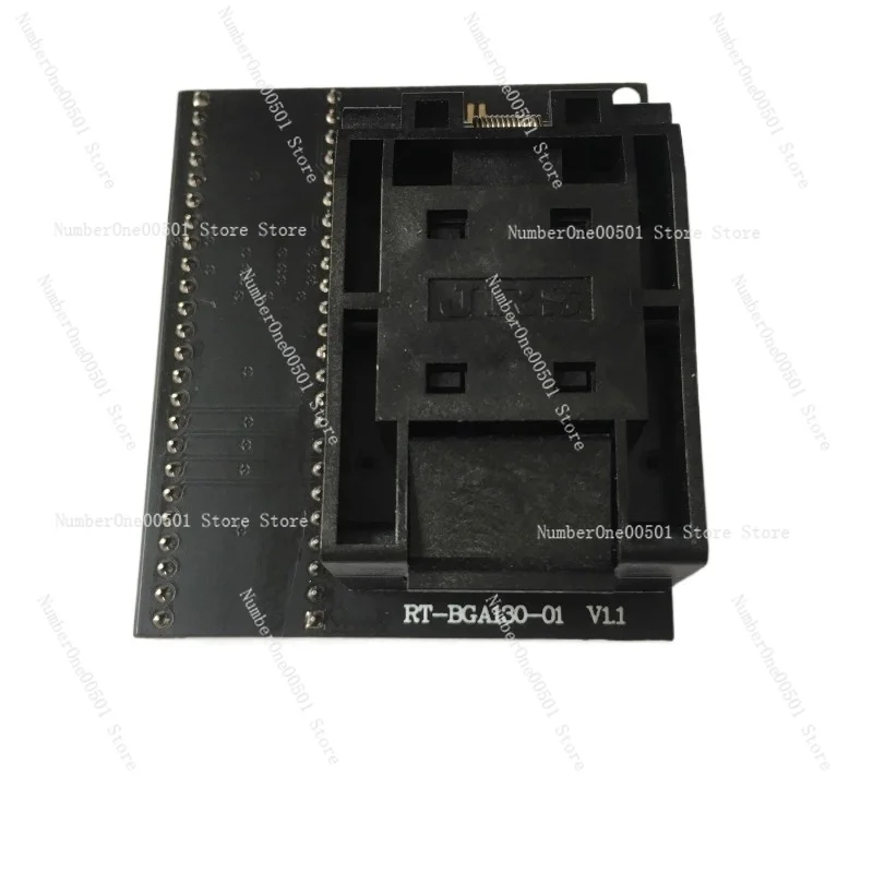 

RT809HSE special seat-BGA130-01 POS machine NAND MCP adapter seat, clamshell bounce seat