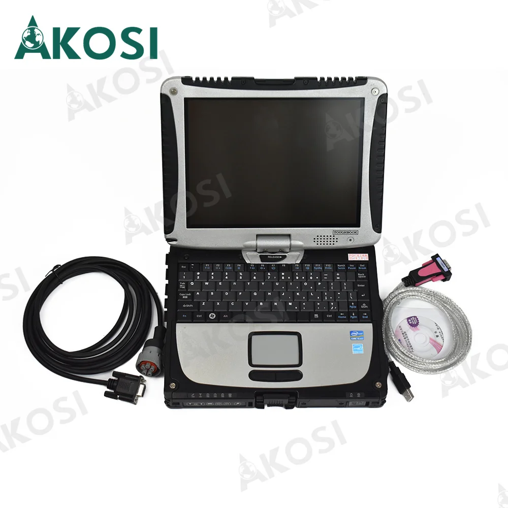 Forklift diagnostic scanner for Thermo King diagnostic tool with new Wintrac Thermo-King Diag Software and CF53 laptop