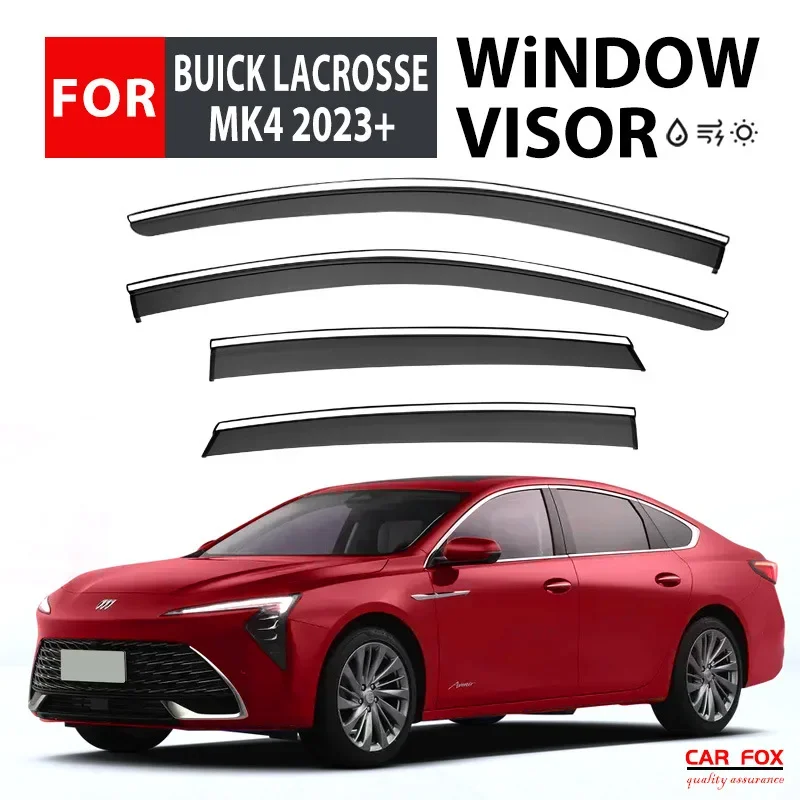 For BUICK LACROSSE 2009-2023 Car Window Visor Awning Shelters Windshield Side Window Rain Sun Shade Auto Accessories