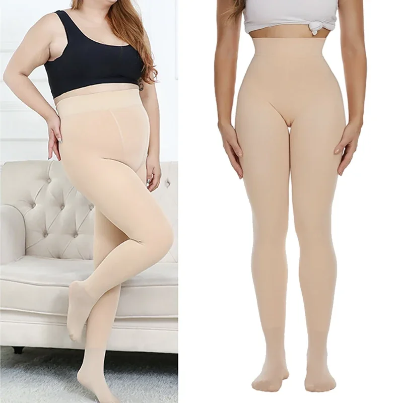 MISSMOLY Thermal Underwear Pants Fleece Lined High Waist Legging Keep Warm Winter Pant Leg Shaping Tummy Control Tights