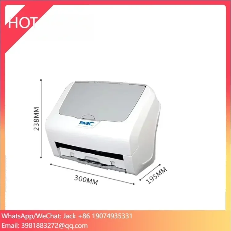

Multi Type Medium Scanning Document Id Scanner Feeder Document Scanner High Speed