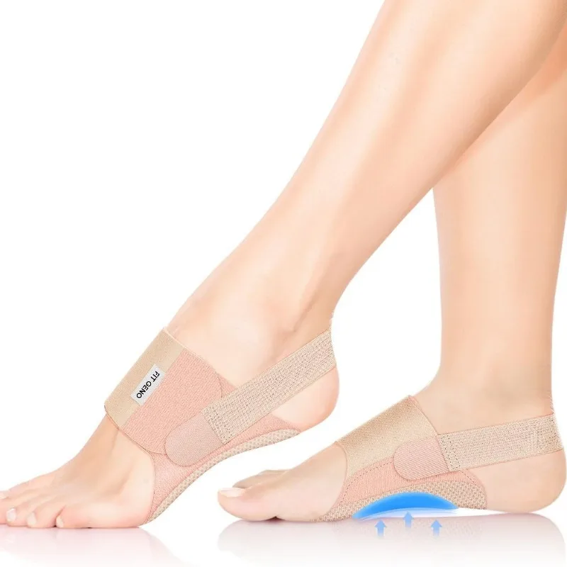 Targeting People with Flat Feet Preventing Plantar Fasciitis Ergonomic Design Three Point Mechanical Support Orthotic Insoles