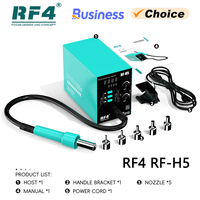 RF4 RF-H5 800W Hot Air Gun BGA Rework Solder Station Soldering Digital Display Intelligent SMD SMT Chip Welding Repair Tool