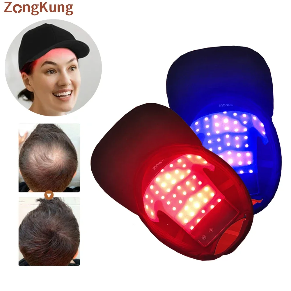 Red Light Therapy Devices Scalp Massager LED Hair Growth Hat Care Scalp Relieve Head Pain Hair Regrowth Treatment Machine