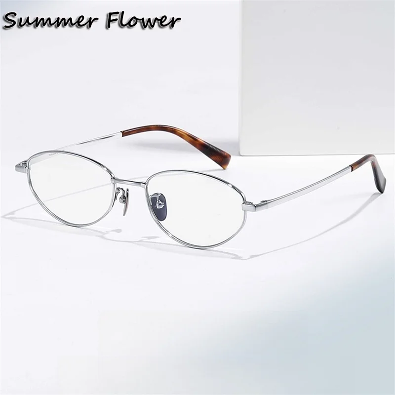 

Prescription Glasses Women Retro Oval Eyeglasses Frames Myopia Eyewear Optical High Degree Recipe Lens for Men Gafas Spectacles