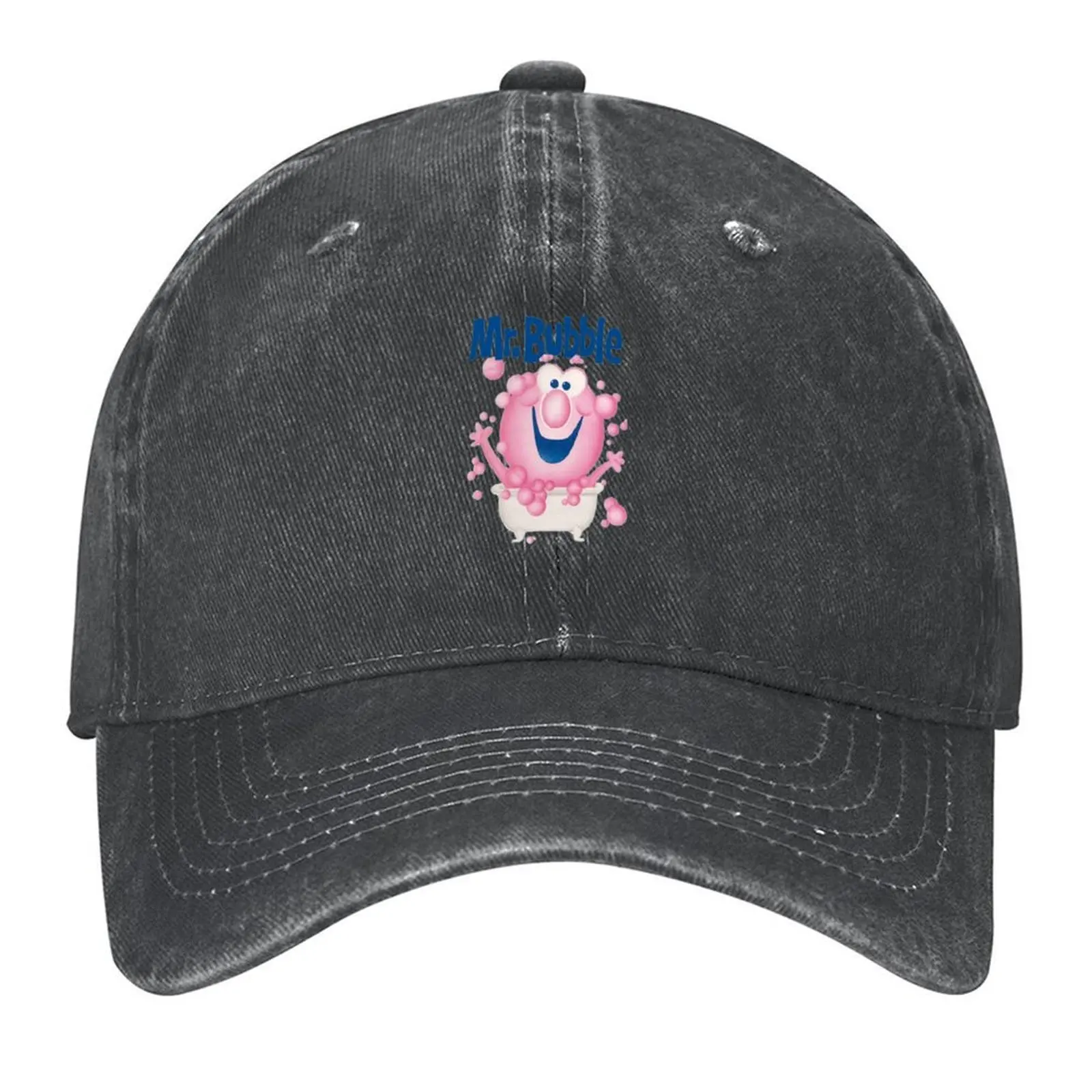 

Mr. Bubble - Makes bath Time Fun Classic T-Shirt Baseball Cap Uv Protection Solar Hat Christmas Hat Cosplay Women Caps Men's