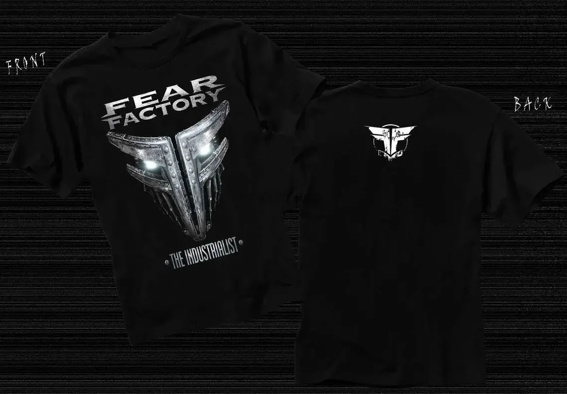 

New D T G printed T-shirt - FEAR FACTORY- The Industrialist- size- SMLXL2-3-4-5-6-7XL