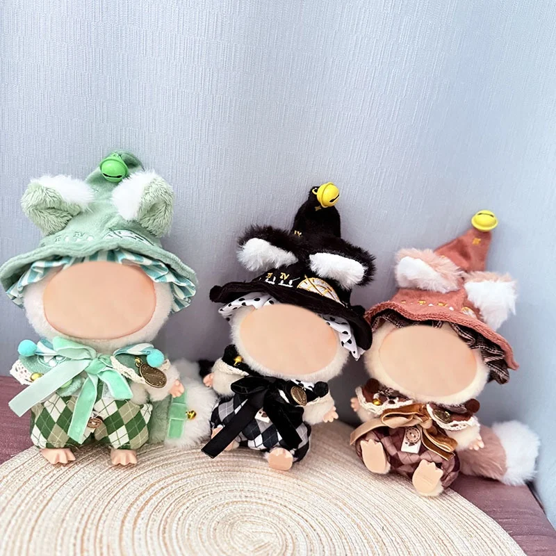 Halloween costume costume, vinyl blind box, doll pendant, 17-centimeter cute fox little wizard set