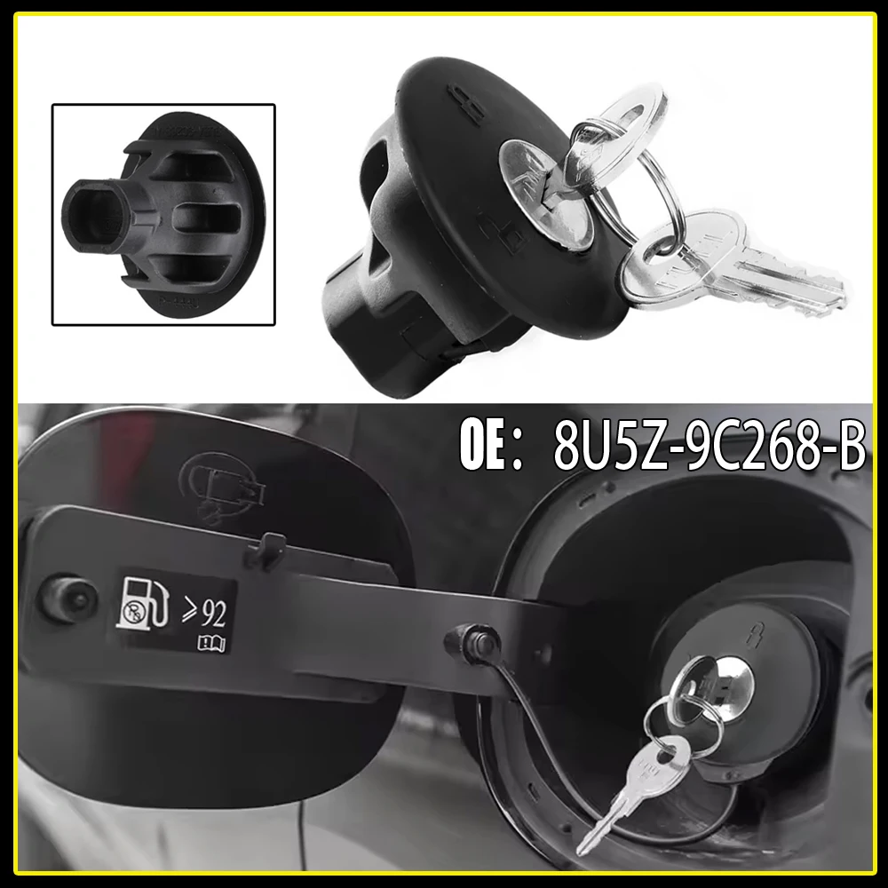 

Автомобильный замок топливного бака, аксессуары для Ford F150 Fiesta Edge Expedition Explorer Focus Lincoln Navigator MKS MKT MKX MKZ 8U5Z9C268B