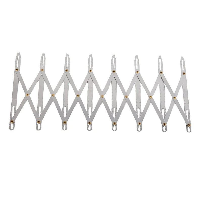 New·Buttonhole Spacer Expanding Crafting Guide Rule Sewing Gauge Equidistant Measuring Marking Tool For Grommet Button Holes