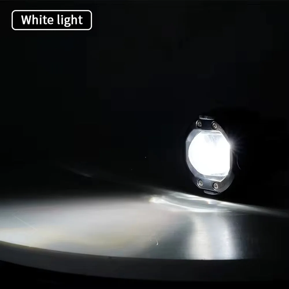 E24 دراجة نارية LED مصباح مساعد لسيارات BMW R1200GS F800GS ADV ياماها MT07 MT09 CRF1000L أفريقيا التوأم كاواساكي أضواء الضباب موتو مصباح