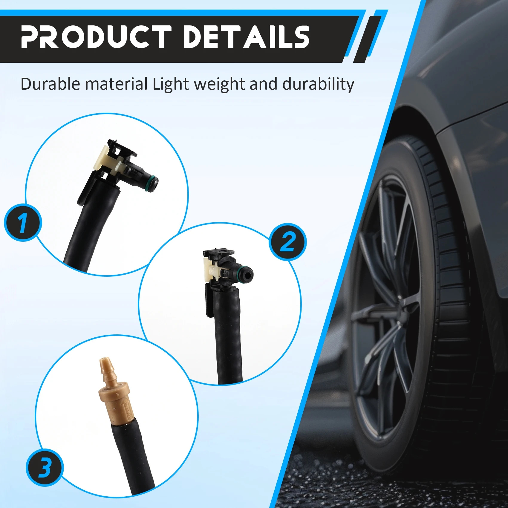 

Возвратная линия перелива топлива, сменный шланг утечки топлива 03L130235AE, подходит для сиденья A4 Allroad Avant A5 Q5